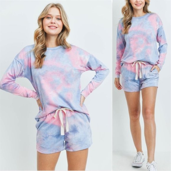 Tops - TIE DYE Casual Set